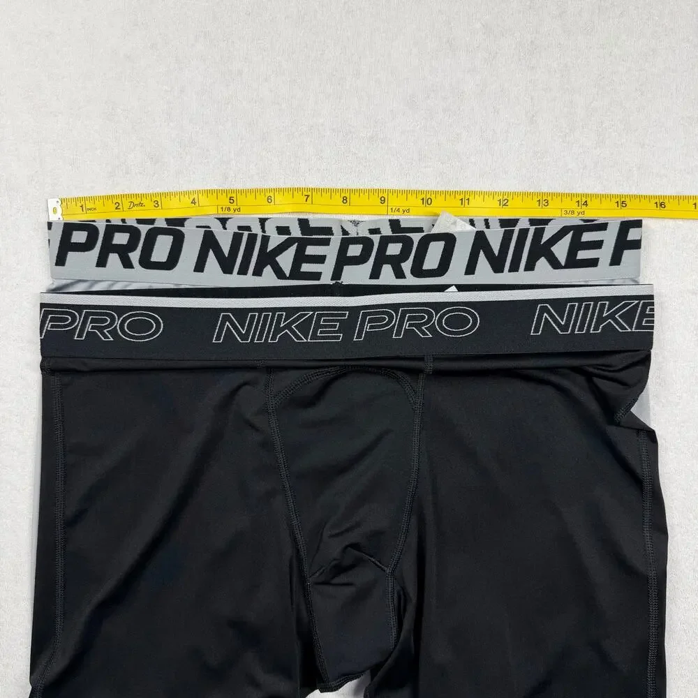 Lot of 2 Nike Pro Dri-FIT Men’s Compression Tights Pants Black Gray XL